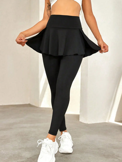 Sports Studio Seamless Wide-Waisted Sports Leggings